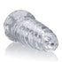 SCREWD super squish corkscrew jackoff toy clear